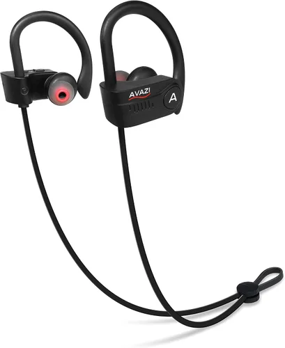 Miniatura 9 de AVAZI Auriculares inalámbricos Bluetooth 5.1, deportivos IPX7 impermeables, auriculares intrauditivos estéreo de alta fidelidad con graves más
