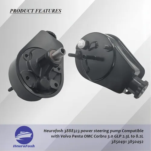 Miniatura 7 de 3888323 Bomba de dirección asistida Compatible con Penta OMC Corbra 3.0 GLP 2.3L a 8.2L 3850491 3850492