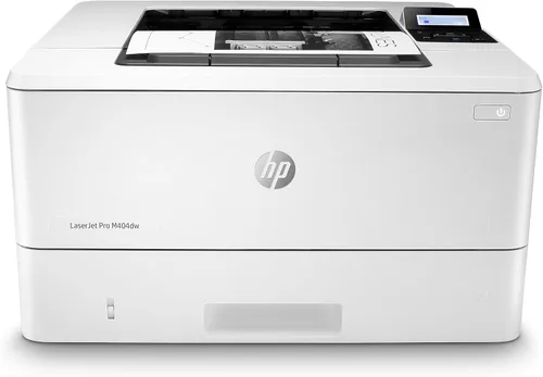 HP - Laserjet Pro M404dn - Impresora láser monocromática con Ethernet integrado e impresión de doble cara, Negro talla única