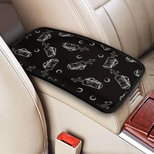 Miniatura 29 de Retro Fashion - Funda universal para consola central de automóvil de los años 80 y 90, estilo abstracto de los años noventa, funda universal