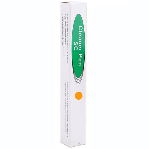 Miniatura 7 de Limpiador de fibra óptica, herramientas de fibra óptica, bolígrafo de limpieza para conector LC/MU de 0.049 in, limpiador de conectores ópticos más