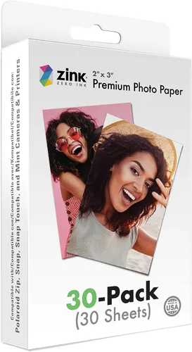 Miniatura 7 de Zink Papel fotográfico instantáneo prémium de 2 x 3 pulgadas (paquete de 50) compatible con cámaras e impresoras Polaroid Snap, Snap Touch, Zip