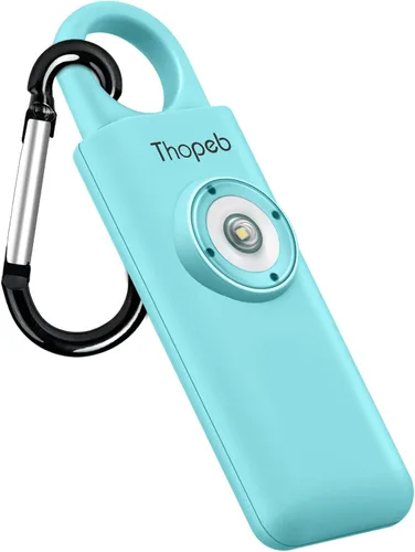 Miniatura 8 de Thopeb – La alarma de seguridad personal original para mujeres Autodefensa – Llavero de sirena de autodefensa para adultos mayores y niños – Sirena