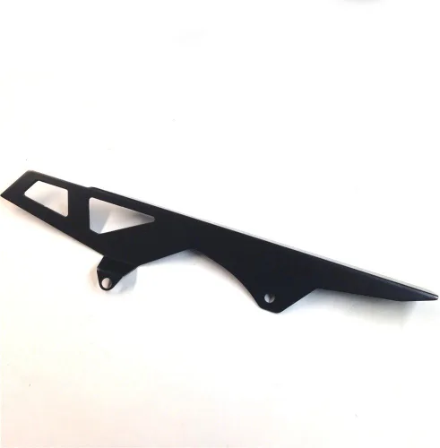Miniatura 2 de HONGK - Protectores de cadena negros para motocicleta, compatible con Suzuki GSXR 600 750 GSX-R 2006, 2007, 2008, 2009, [B01BI8QHU4]