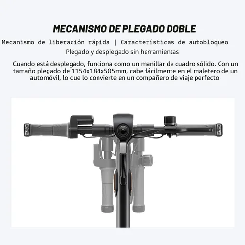 Miniatura 3 de NIU Electric Scooter for Adult - KQi 1PRO 100 200 Series E Scooter w/Suspension, 500-700W Peak Power, 14-33 Max Miles, Top 15-20 MPH, Portable