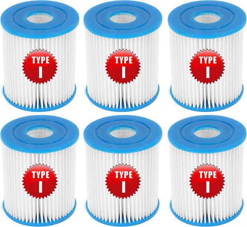 Miniatura 8 de Cartucho de filtro de piscina tipo I para piscinas sobre el suelo, 58093 Cartucho de filtro de repuesto para filtro de piscina, elementos de filtro