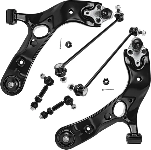 Miniatura 132 de Detroit Axle - Kit de extremo delantero para Chrysler 300 Dodge Charge Challenger 2011-2023, 2 brazos de control inferiores traseros 2 rótulas