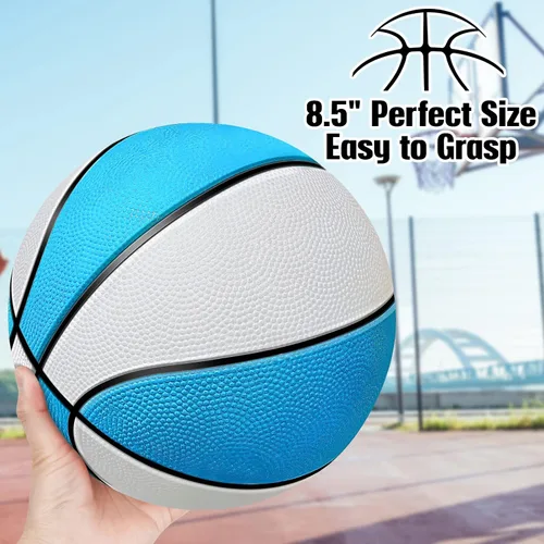 Miniatura 3 de TNELTUEB Mini baloncesto de repuesto de 8.5 pulgadas para piscina de baloncesto, juguete para interiores y exteriores, se adapta a todos