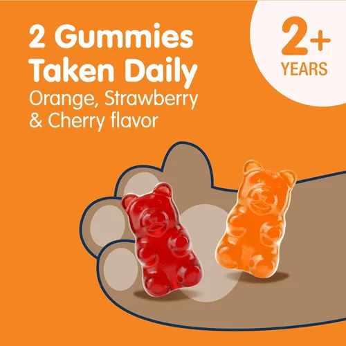 Miniatura 5 de DR. MORITZ Gomitas multivitamínicas para niños, con vitaminas para niños A, C, D, E, B6, B12, zinc y más, apoyo diario completo, multivitaminas