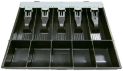 APG Cajón de efectivo VPK-15B-2A-BX individual hasta 5 billetes 5 monedas - Fijo para V1616 y V1618