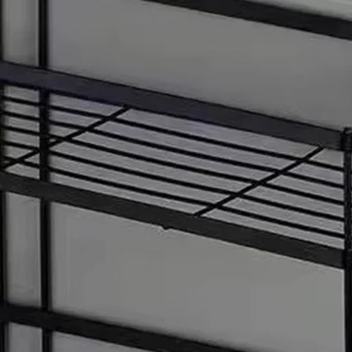 Miniatura 8 de Estante de baño organizador de baño de hierro grueso con diseño de montaje en pared, estante de baño impermeable sobre el inodoro, organizador