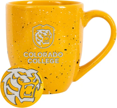 Miniatura 166 de Rico Industries NCAA Virginia Tech Hokies Maroon - Taza de café de cerámica grabada con láser, color del equipo, 16 onzas