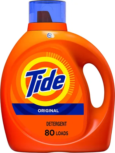Miniatura 37 de Tide Detergente líquido para ropa, original, 100 cargas, 146 onzas líquidas, compatible con alta eficiencia