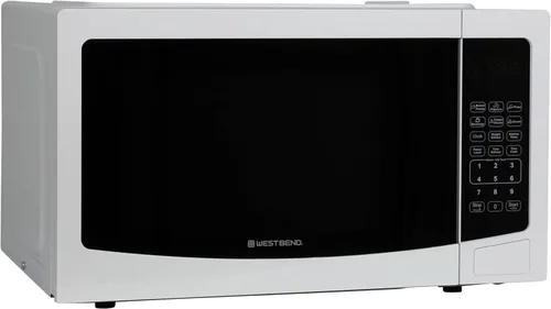 Miniatura 8 de Horno microondas West Bend de 700 vatios, diseño compacto de encimera con 6 configuraciones precocinadas, descongelamiento rápido, panel de control