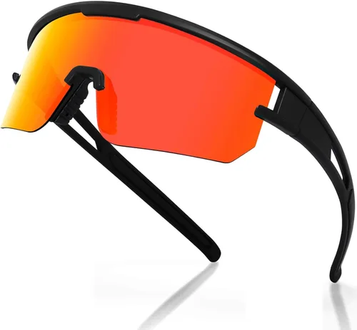 Miniatura 8 de AVV Gafas de sol de béisbol polarizadas UV400 para hombres, mujeres y jóvenes, gafas de sol para correr, deportes, pesca y bicicleta