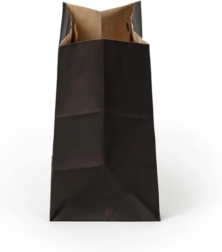 Miniatura 12 de Bag Tek Rectangle Paper Take Out Bag - with Handles - 11" x 7" x 11" - 100 count box