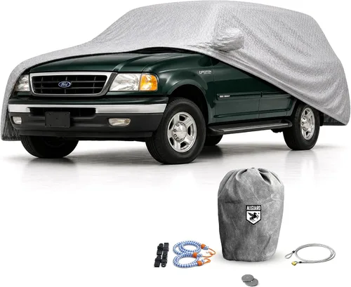 Miniatura 7 de CarCovers - Funda resistente a los arañazos para SUV, compatible con Ford 1997-2002 Expedition - Material de satén negro ultra suave, accesorios SUV