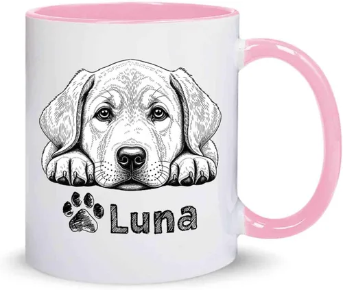 Miniatura 13 de Taza de café de perro Cocker Spaniel americano con nombre personalizado, tazas personalizadas de perro Cocker Spaniel americano, regalos de Cocker