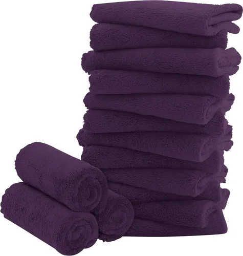 Miniatura 21 de Paquete de 16 paños para bebé, forro polar coral de lujo, extra absorbentes y suaves, para recién nacidos, bebés y niños pequeños, adecuados