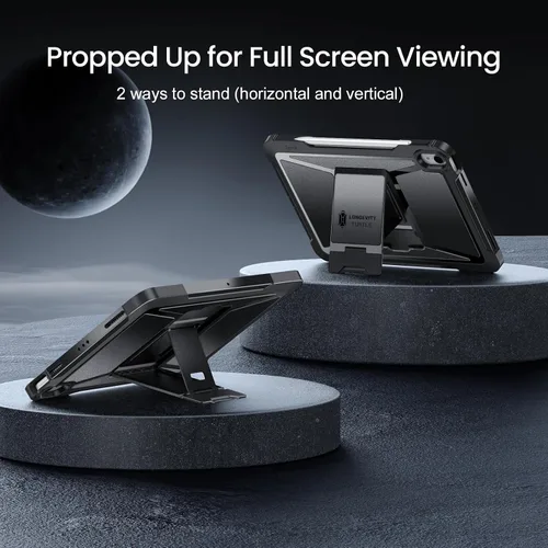 Miniatura 4 de ZtotopCase - Funda para iPad Air 4 de 10,9 pulgadas 2020, protector de pantalla integrado, funda protectora completa a prueba de golpes, compatible