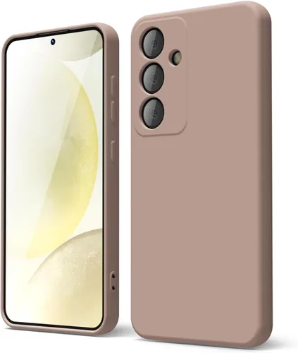 Miniatura 433 de oakxco Funda para teléfono Samsung Galaxy S21 Ultra con agarre de silicona líquida, bonita funda delgada y delgada de goma suave de TPU lisa