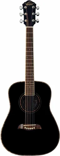 Miniatura 4 de Oscar Schmidt OGHS-A 1/2 Dreadnought Guitarra Acústica. Abeto natural