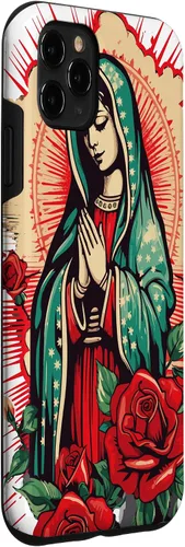 Miniatura 3 de Funda para iPhone 11 Pro Max Virgen De Guadalupe Católica Virgen De Guadalupe