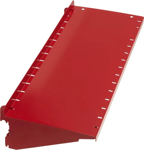 Miniatura 4 de Wall Control ASM-SH-1606 B Juego de estantes perforados, profundos, de 6 pulgadas, para panel de herramientas con perforaciones o ranuras.