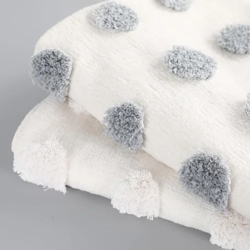 Miniatura 2 de PANOD Funda Decorativa para Almohada Lumbar Extra Larga 14x36 Boho, Funda Extra Suave de Chenilla para Almohada Lumbar con Borla para Cama, Sofá