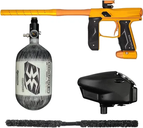 Miniatura 6 de Action Village Empire Axe 2.0 Kit de pistola de paintball de competición con tanque de aire