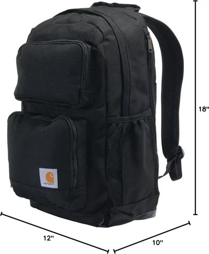 Miniatura 8 de Carhartt Mochila de 28 L con doble compartimento, paquete duradero con funda para laptop de 16 pulgadas y base resistente a la abrasión Duravax