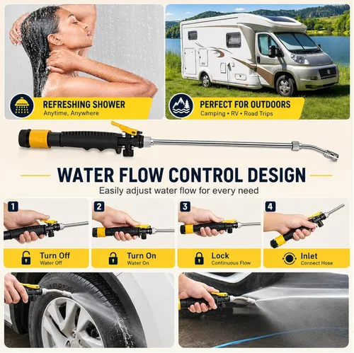 Miniatura 5 de Varilla de ánodo para calentador de agua RV y enjuague de tanque de calentador de agua para caravana, 4.5 pulgadas de largo x 1/2 pulgadas, varilla