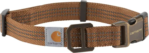 Miniatura 10 de Carhartt Collares de cincha de nailon totalmente ajustables para perros, costuras reflectantes para visibilidad, Mediana Deep Wine