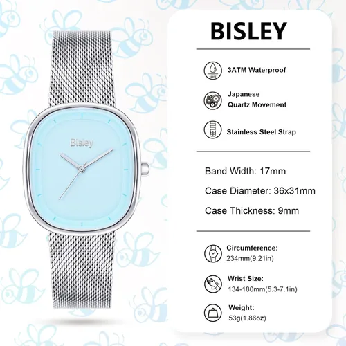 Miniatura 3 de Bisley Reloj de mujer Reloj de acero inoxidable