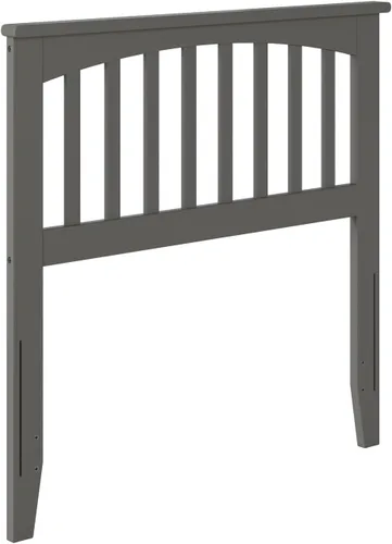 Miniatura 7 de Atlantic, muebles con cabecera tipo Mission, Madera, Blanco