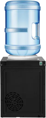 Miniatura 8 de TFCFL Mini dispensador de enfriador de agua, dispensador de agua de carga superior para botellas de 1 a 5 galones, dispensador de agua caliente