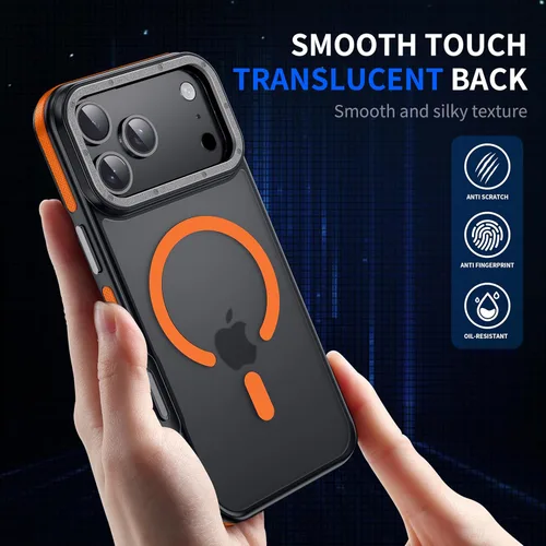 Miniatura 5 de Funda para iPhone 17 Pro Max con protector de lente de cámara [protección de grado militar de 10 pies] compatible con MagSafe a prueba de golpes