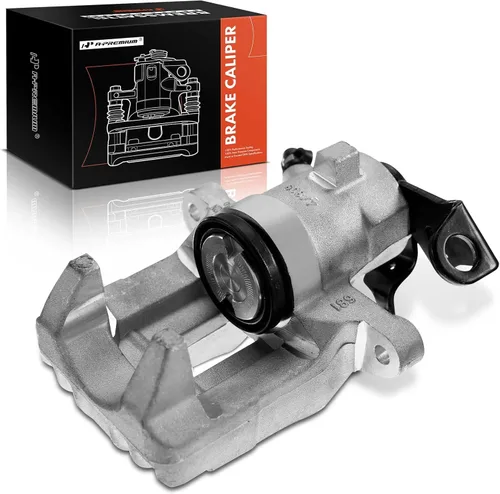 A-Premium Pinza de freno de disco sin soporte compatible con modelos Audi y Volkswagen seleccionados - TT/Jetta 2000, Beetle 1998-2000, Golf 1999,