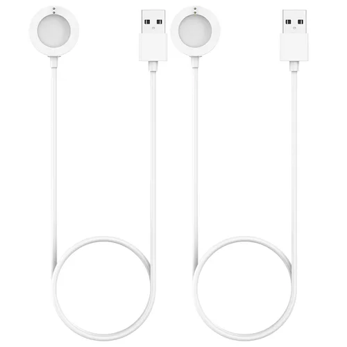 Miniatura 7 de RuenTech Cargador compatible con Fossil Gen 6, cargador magnético rápido, cable de carga de 3.3 pies para Fossil Gen 6 de 1.732 in/1.654 in (2 negro)