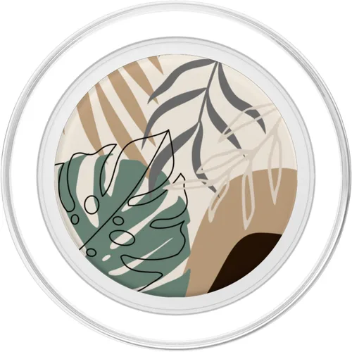 Miniatura 2 de Botánico tropical beige marrón exótico minimalista abstracto PopSockets MagSafe PopGrip para iPhone