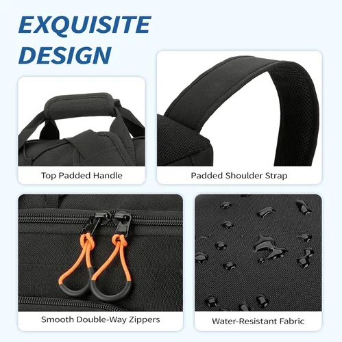 Miniatura 7 de Searock Bolsa de gimnasio de 40 L para hombres, mochila 3 en 1 para viajes, bolsas deportivas para gimnasio, campamento, bolsa de fin de semana