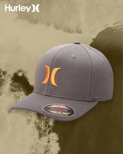 Miniatura 21 de Hurley Gorra de béisbol para hombre - Flexfit - Gorras de béisbol ajustadas para hombre (tamaños: S-XL)
