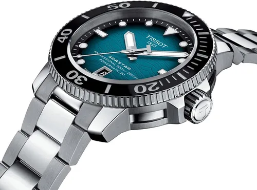 Miniatura 3 de Tissot Seastar PRO 2K PW80 SS BR Aqua IND Gris Mecánico