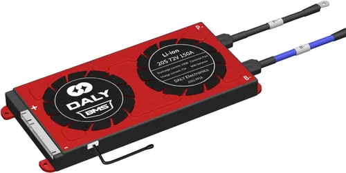 Miniatura 17 de DALY Smart BMS Li-ion 72V 20S 30A con comunicación UART, restablecimiento del módulo Bluetooth, puerto común para UPS convertidor de potencia