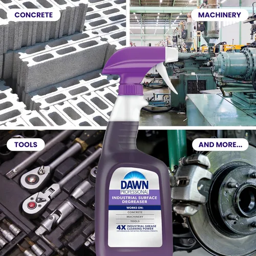 Miniatura 6 de Dawn PRO - Desengrasante industrial de superficie, espray espumoso a granel para limpiar la acumulación de grasa en cocinas comerciales, 32 onzas