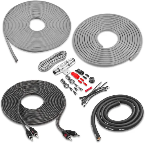 Miniatura 17 de Belva True 1/0 Calibre AWG Premium CCA Kit Completo de Cableado de Amplificador con Cable RCA OFC de 2 Canales - BAK02BL Azul