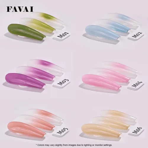 Miniatura 3 de Esmalte de uñas de gel con aerógrafo, 24 colores, sin dilución, sin acetona, manicura francesa, arte de uñas ombré, bricolaje, suministros de uñas