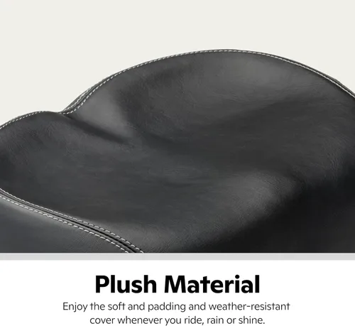 Miniatura 4 de Asiento de bicicleta cómodo Schwinn, sillín acolchado o de espuma, varios estilos, cubierta resistente al clima, se adjunta fácilmente a la mayoría