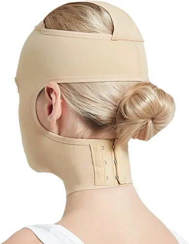 Miniatura 6 de Cinturón de dormir de cara completa, reutilizable, en forma de V, para adelgazar, correa para mascarilla, moldeador de masaje fino, cinturón facial