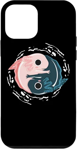 Miniatura 12 de iPhone 15 Yin Yang Axolotl Zen Meditation Axolotls Yoga Mindfulness Case